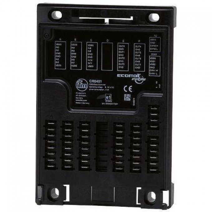Программируемый контроллер безопасности для подвижной техники CR0401 IFM 13081