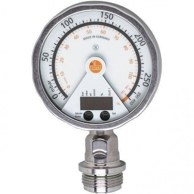 Датчик давления для установки заподлицо с аналоговым дисплеем PG2798 IFM 301371